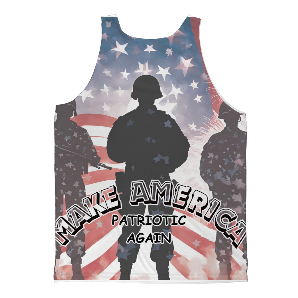 FREEDOM Classic Sublimation Adult Tank Top