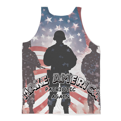 FREEDOM Classic Sublimation Adult Tank Top