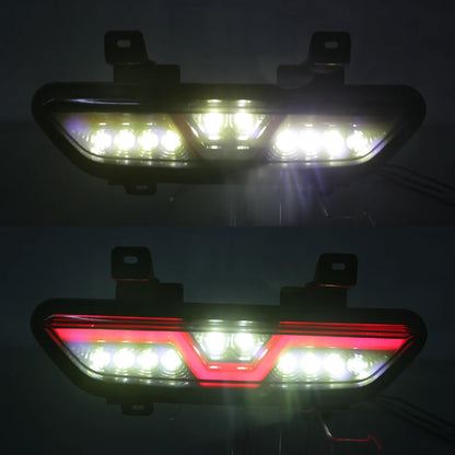 1Pcs Car LED Reflector Rear Fog Lamp Brake Light Backup Lamp Rear Bumper Light For Ford Mustang 2015 2016 2017 2018 2019 2020