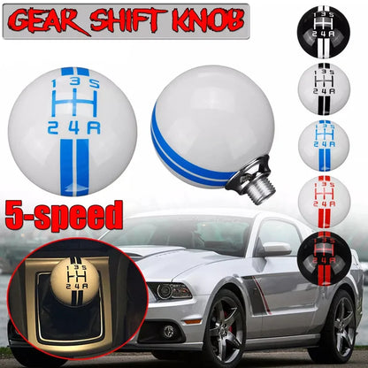 Universal Car Gear Shift Knob for Ford Mustang GT500 for TOYOTA Manual Automatic GearShift Shifter Stick Lever Pen POMO AT MT