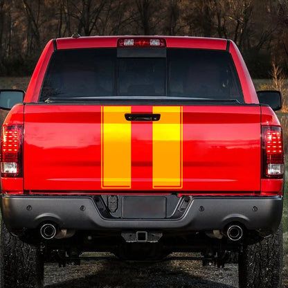 Pickup Hood Tailgate Stickers For Dodge Ram 1500 2500 Hemi Rebel Truck Graphic Custom Decal Vinyl Cover Auto Tuning Accessories