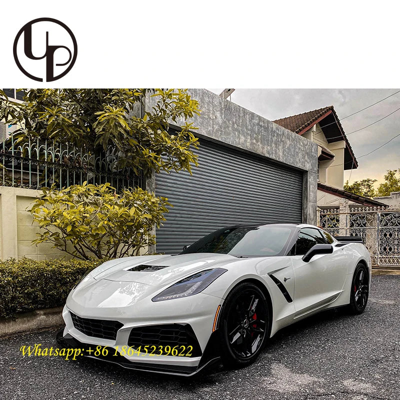 C7 ZR1 front bumper with front lip 2018y design for C7 Z06 PP material wide bumper