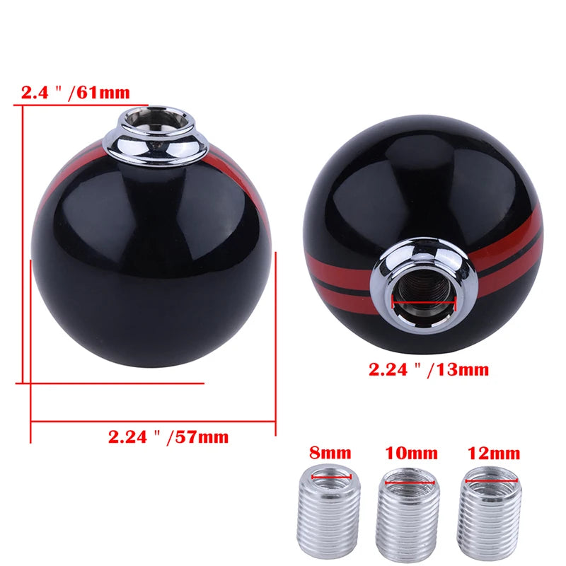 Universal Manual 6 Speed Gear Shift Knob R1 Classics Design Shifter Lever Sports Style Fit For Ford Mustang HONDA TOYOTA RHD