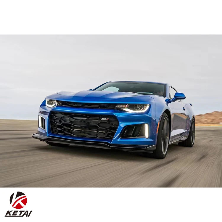 ZL1 Style  Body Kit Front Bumper Lip Car Bumper For Chevrolet Camaro 2016-2018 5th