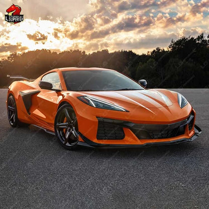 Z06-style body kit For Chevrolet Corvette C8 Converte Z06 Bodykit Front Bumper Rear Bumper