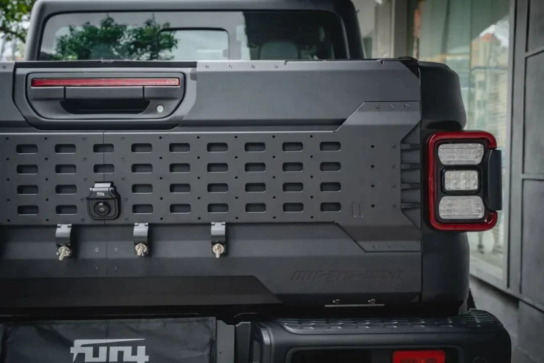 Aluminum Multifunctional tailgate expansion panel for Jeep Gladiator JT 4x4 accessory maiker manufacturer