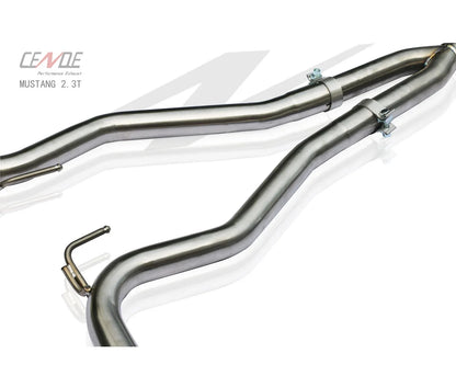 Custom 2.5 to 4 inch Exhaust Muffler for Ford Mustang GT Exhaust