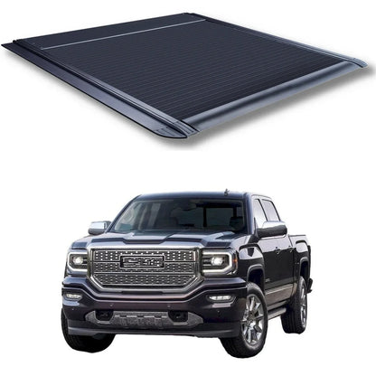 Hot Selling Electric Aluminium Roller Lid Shutter Pickup roll up tonneau cover For GMC sierra 1500