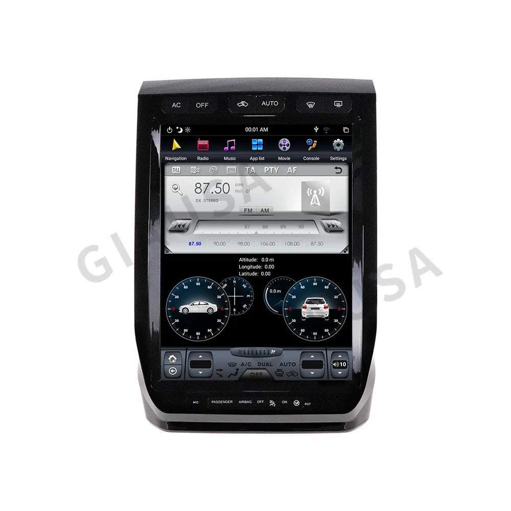 Android 12 For Ford F150 2015 - 2022 Car Radio 14.5 inch multimedia player Tesla Screen Stereo GPS Navigation Head unit Audio