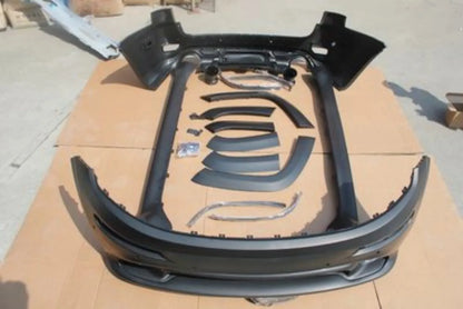 Front rear Bumper surround Body kit for Jeep Grand Cherokee 11-16 upgrade SRT8 Side skirt Wheel eyebrow