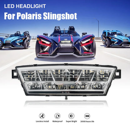 LED Headlight Conversion Kit for Polaris Slingshot 2020+(WITH E9 MARK)