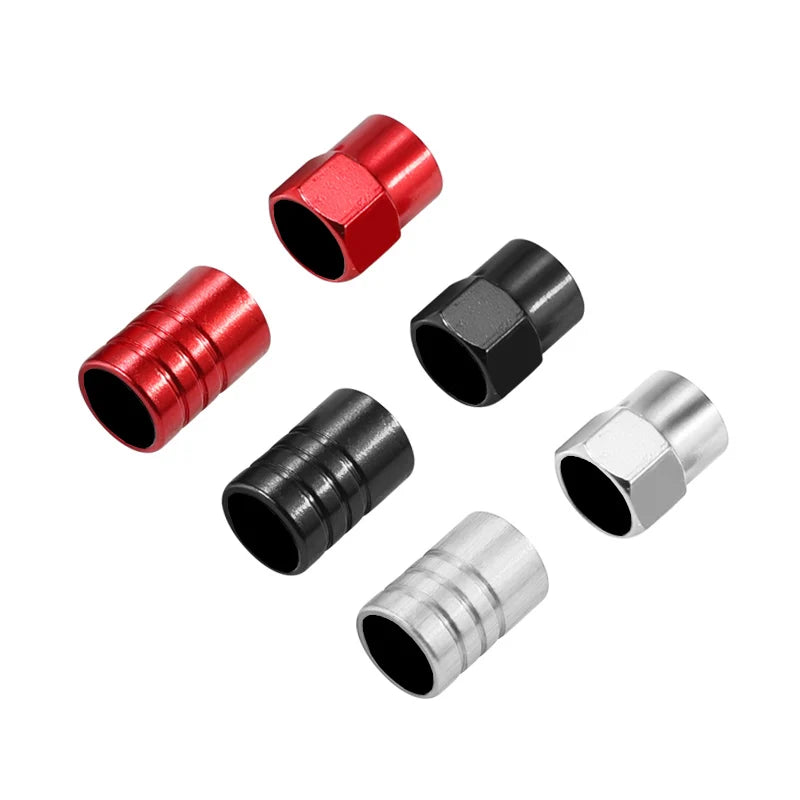 4PCS Car Wheel Tire Valve Stem Caps Airtight Cover For Ford ST Line Focus Fiesta Tyre Accessories