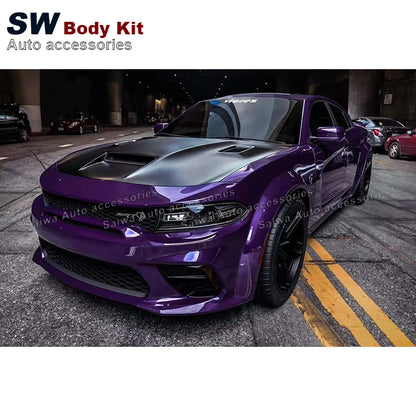 New SRT Style Body Kit For Dodge Charger GT AWD SRT Aerodynamic Performance Kit Front Bumper