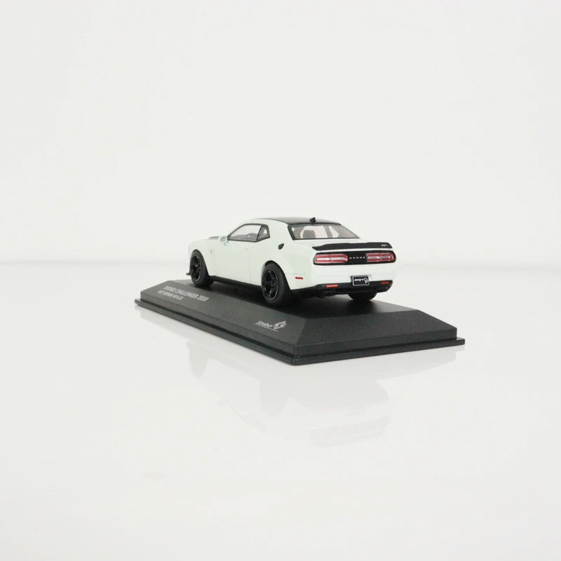 SOLIDO 1:43 DODGE CHALLENGER DEMON White Model Car