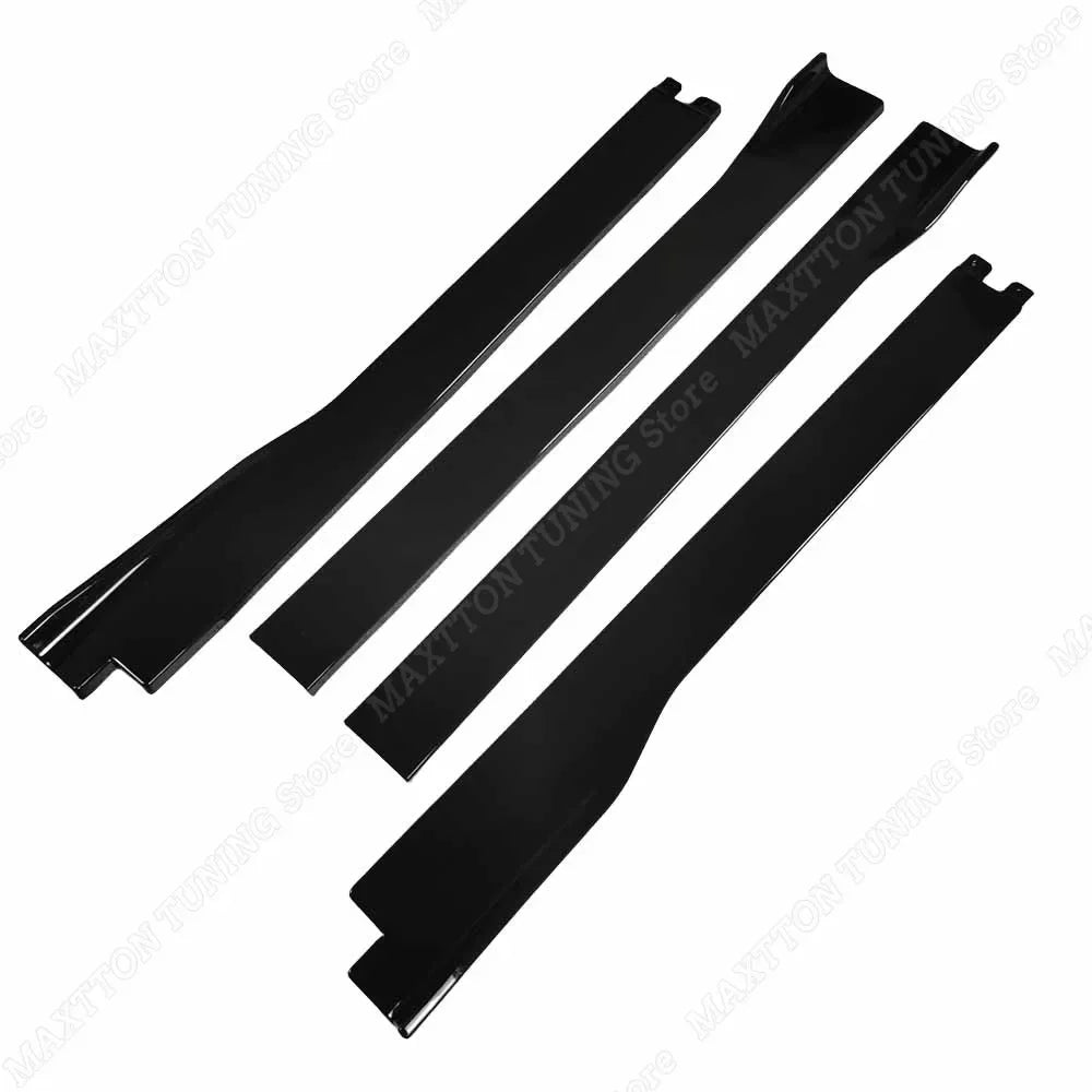 Car Side Skirts Extension Rocker Plate Lip kits for BMW 5 Series E60 E61 525i 530i 530d 535d 540i 550i M5 2003-2010 Accessories