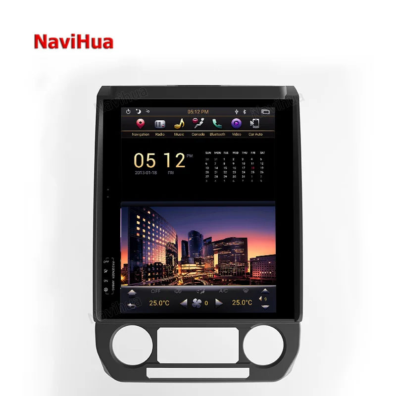 NaviHua Car Dvd Player For Ford F150 2015-2019 Navigation GPS Autoradio Multimedia Car Audio Video 2din Stereo system TESLA