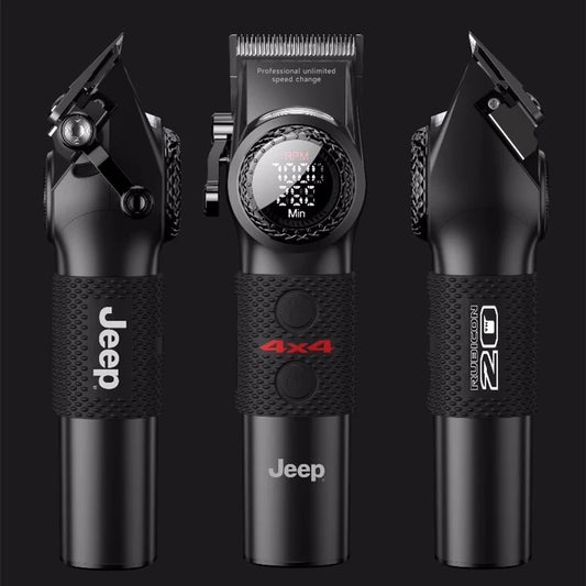 JEEP H1 H2 Professional hair clippers hair trimmer 9000 RPM shaving machine for men high-end barbershop tools