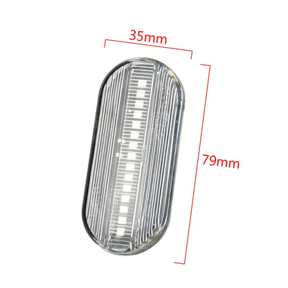 2 Scroll Blinker Dynamic Flashing LED Turn Signal Marker Light For C-Max Fiesta Focus Fusion Galaxy