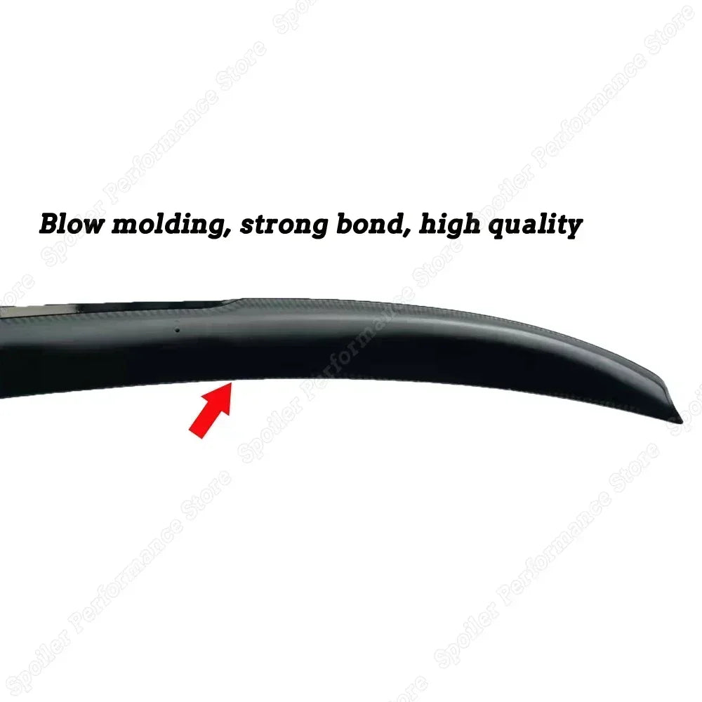 For BMW Car Rear Trunk Spoiler Wing Boot Lip F30 3 Series 4-Door Sedan 2012-2018 & F80 M3 Sedan 2014-2019 M4 Style Car Styling