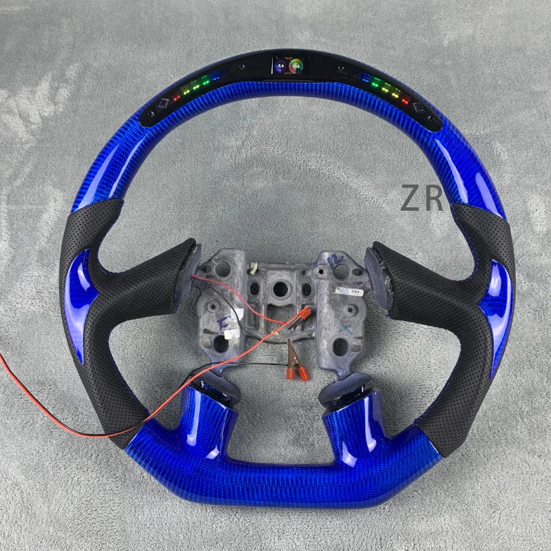 Carbon  Fiber Steering Wheel for Chevy Corvette C6 2006-2011 z06 zr1 Personalized Steering Wheel Accessories ﻿