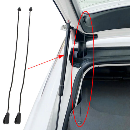 For Ford Focus 2004 - 2011 Mk2 Rear Trunk Parcel Shelf Tray Cover String Strap Parcel Shelf String