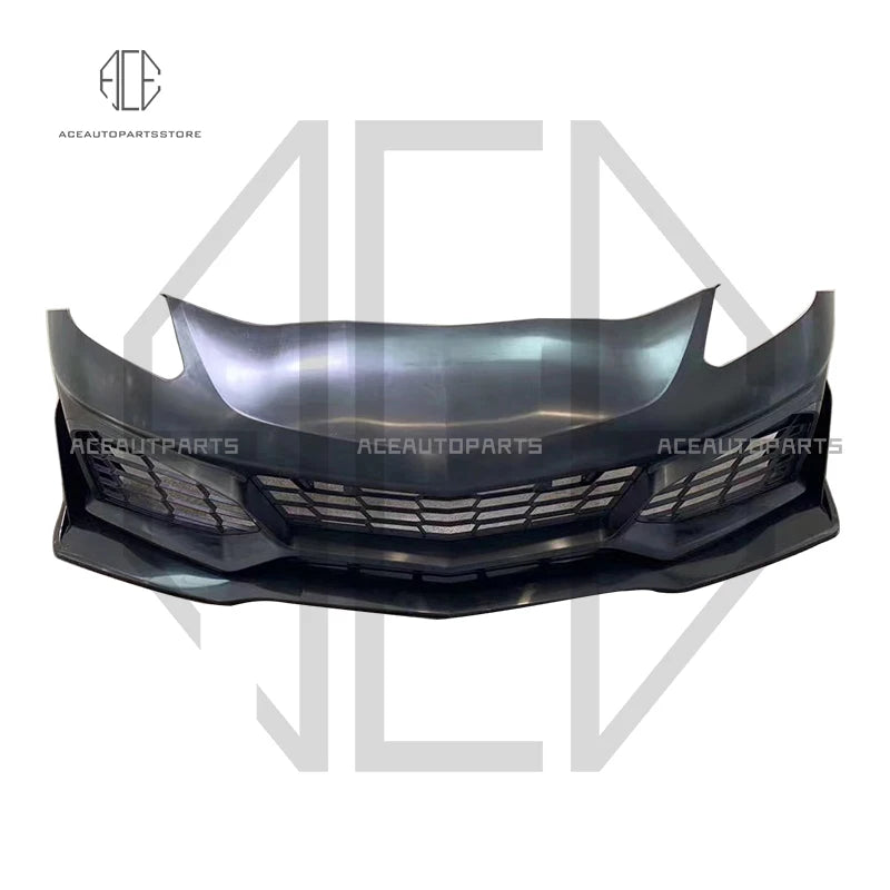 C7 ZR1 Style For Chevrolet Corvette Body Kit Front Bumper Front Lip Retrofit PP Plastic