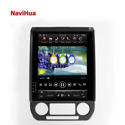 NaviHua Car Dvd Player For Ford F150 2015-2019 Navigation GPS Autoradio Multimedia Car Audio Video 2din Stereo system TESLA