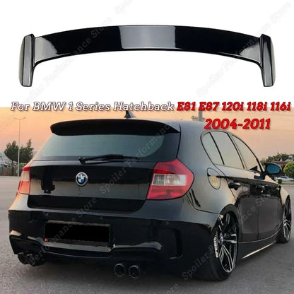 For BMW 1 Series Hatchback E81 E87 120i 118i 116i Car Roof Spoiler Rear Trunk Spoiler 2004-2011 Rear Wing ABS Body Kits Tuning