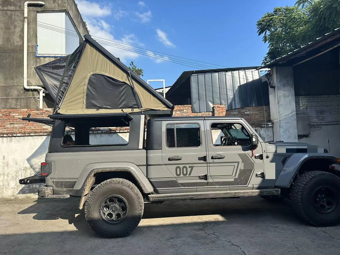 4X4 Canopy Tent Hard Top Trucks Hardtop Topper Canopy Pickup Truck For Jeep Gladiator