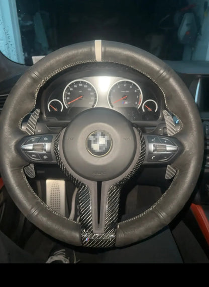 Steering Wheel Magnetic Shift Paddle For BMW F36 F21 F22 F32 F30 F02 F80 F11 F06 F20 F23 F10 F12 F26 F15 M3 M4 Carbon Fiber