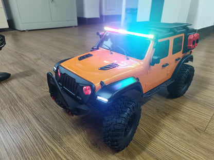 Upgraded Version 1:10 R1011 Wrangler Full-scale Remote Control Model Car Simulation High-speed Off-road Climb RC Cars Toys Gifts