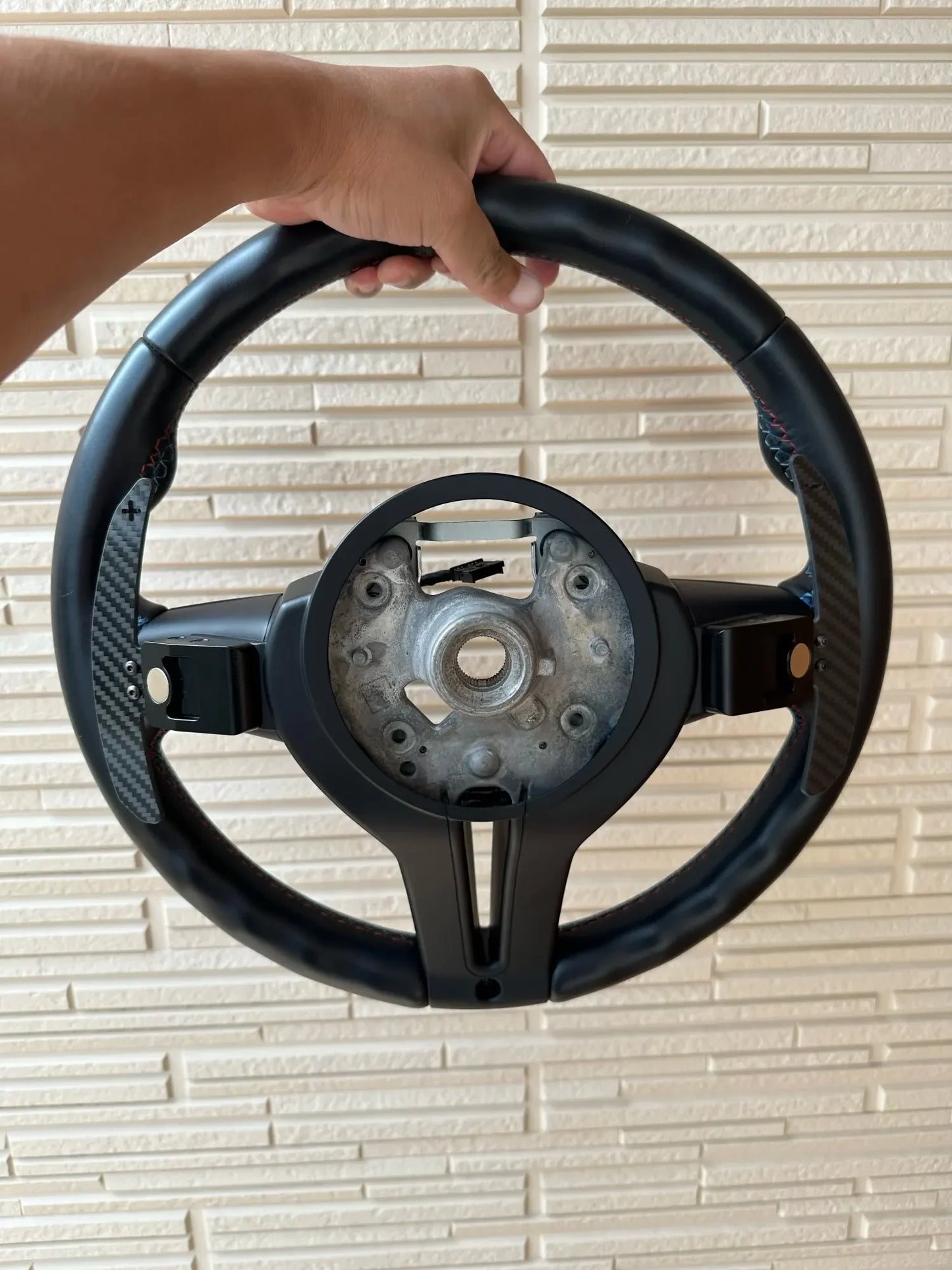 Steering Wheel Magnetic Shift Paddle For BMW F36 F21 F22 F32 F30 F02 F80 F11 F06 F20 F23 F10 F12 F26 F15 M3 M4 Carbon Fiber