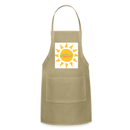 Adjustable Apron - khaki