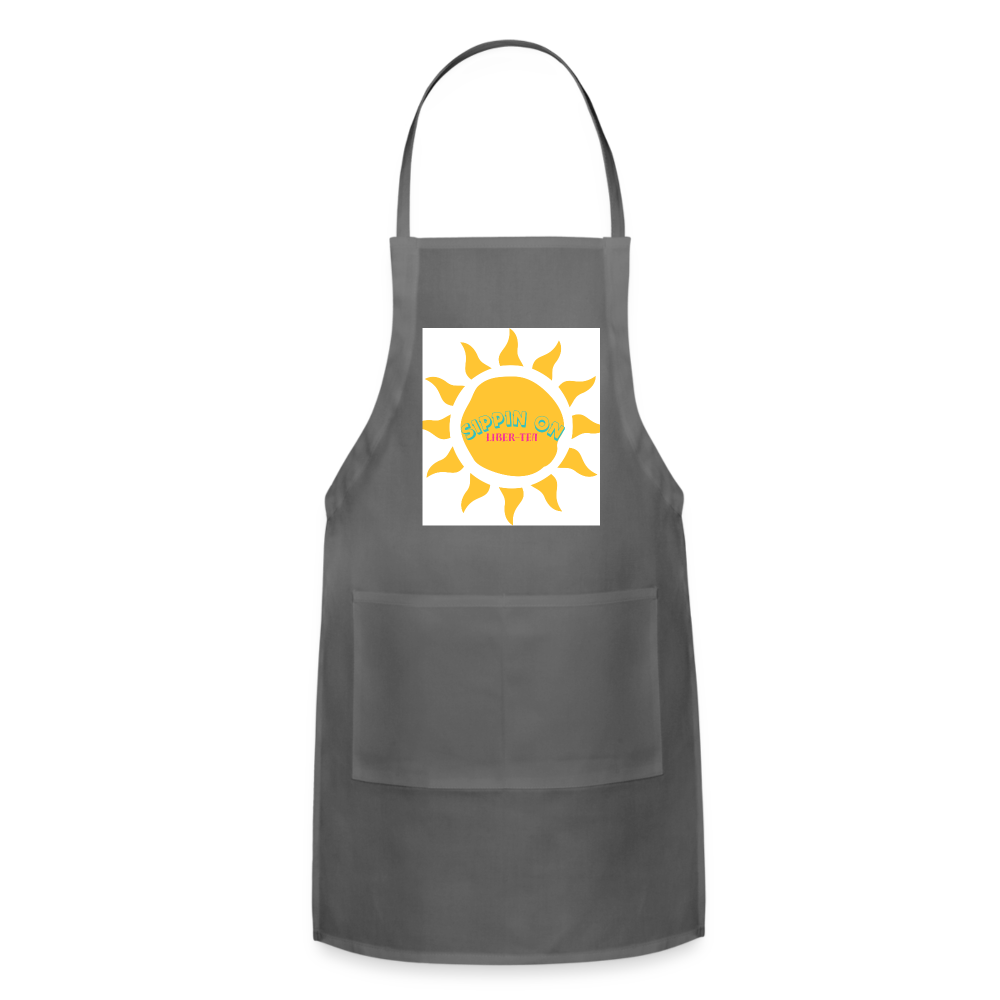 Adjustable Apron - charcoal