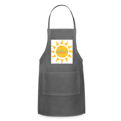 Adjustable Apron - charcoal