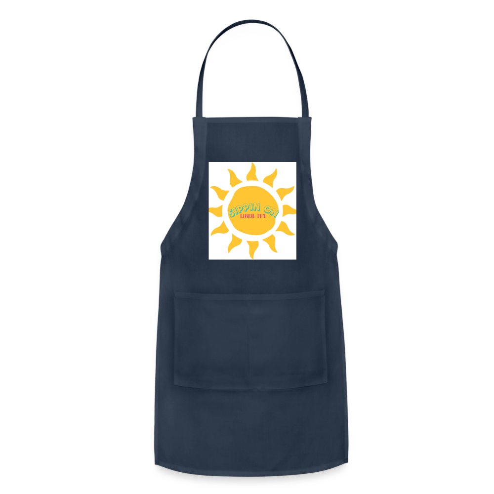 Adjustable Apron - navy