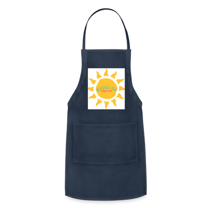 Adjustable Apron - navy