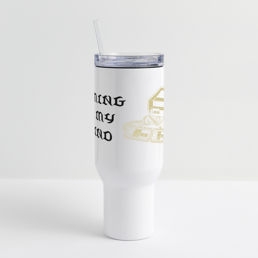 40 oz Travel Tumbler - white