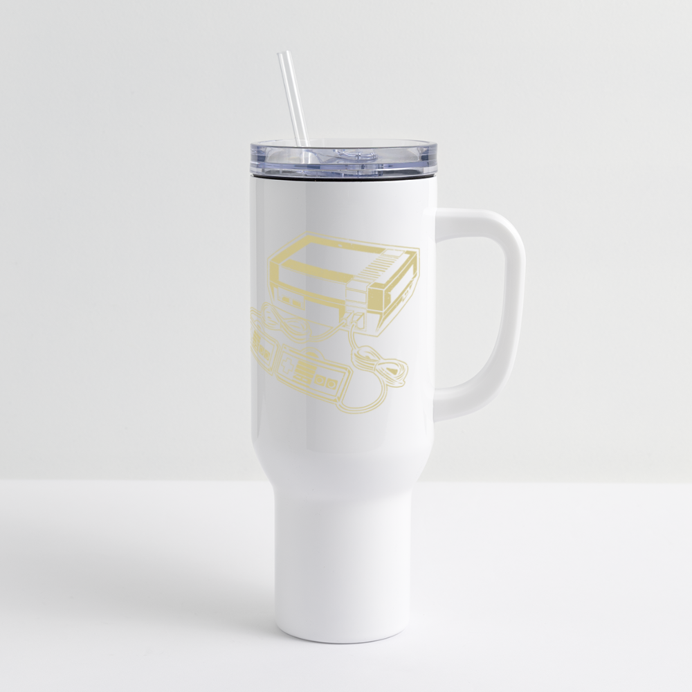 40 oz Travel Tumbler - white